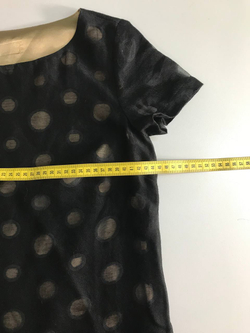 Платье Emka в горошек, визуально на 44 размер