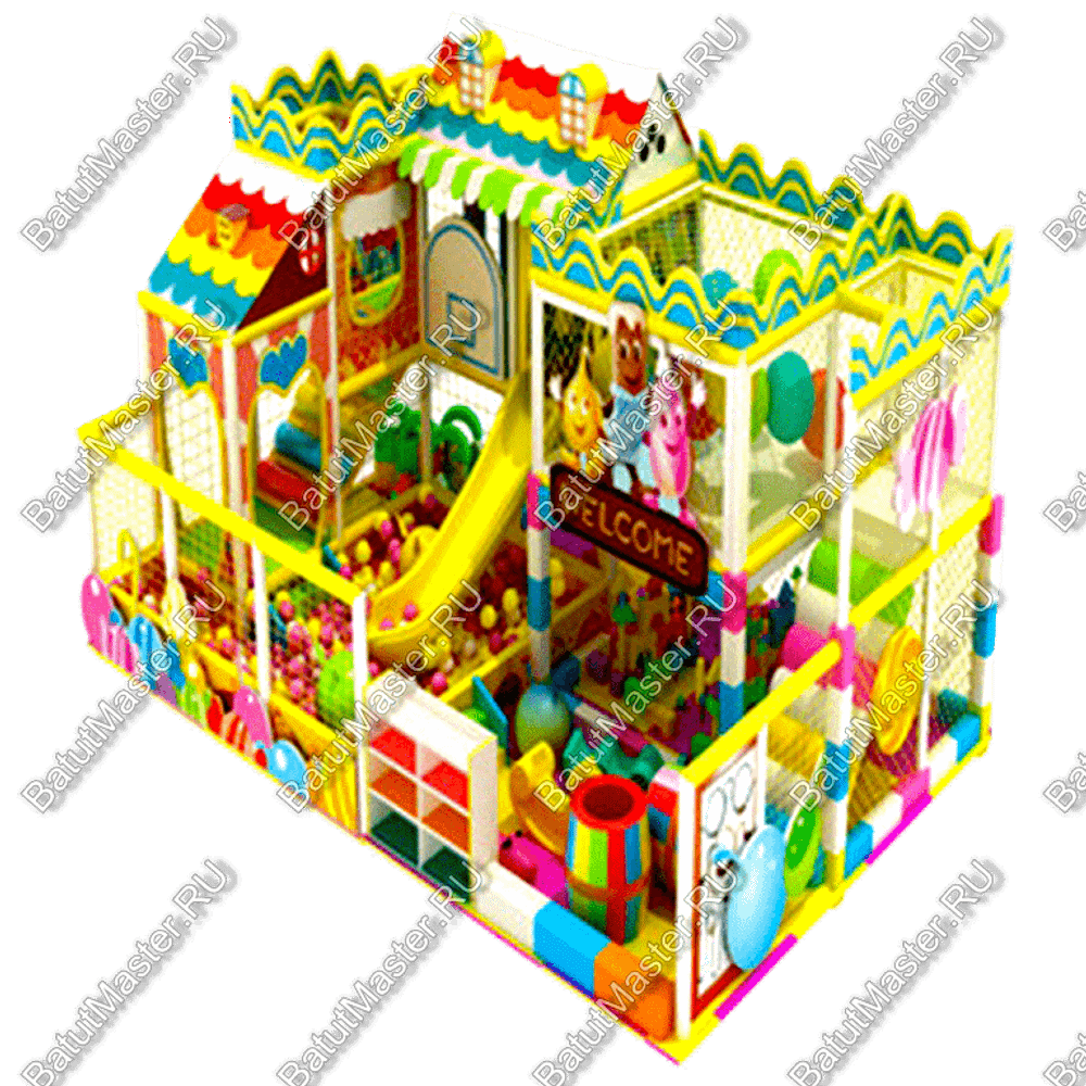 Детский игровой лабиринт «Терем приключений»