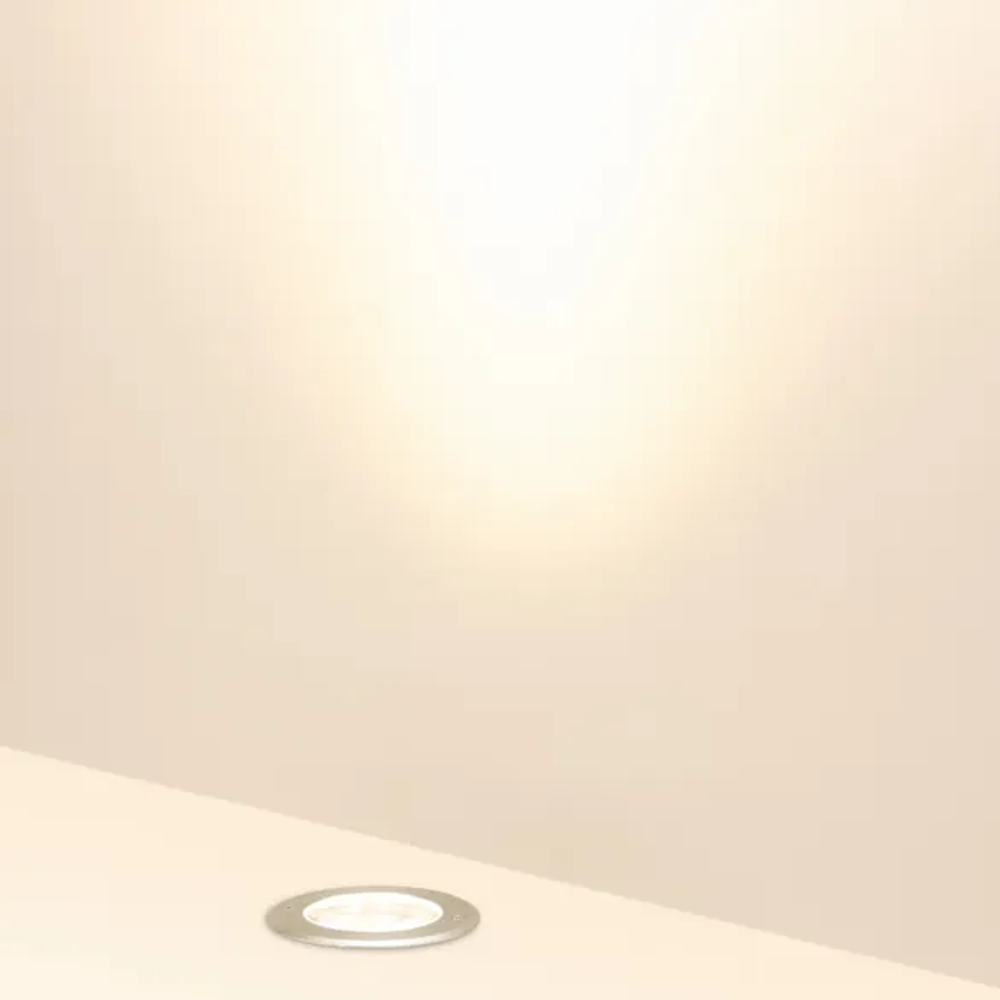 Светильник LTD-DAFNA-GROUND-R160-16W Warm3000 (SL, 20 deg, 230V) (Arlight, IP67 Металл, 5 лет) 061194