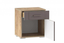 Спальня Livorno 4 дуб бунратти / софт графит