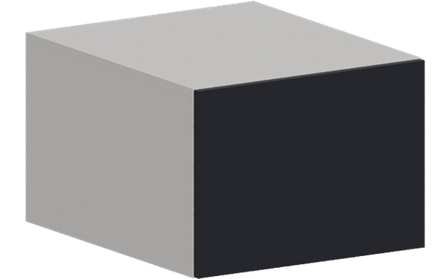 Кухня Модуль ШВГ 510 Графит / Индиго