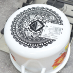 Кастрюля 5,5л "Пионы"