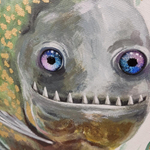 Интерьерная картина "Пиранья"