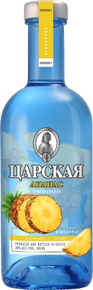 Царская оригинальная Ананас 0,5 38% Россия