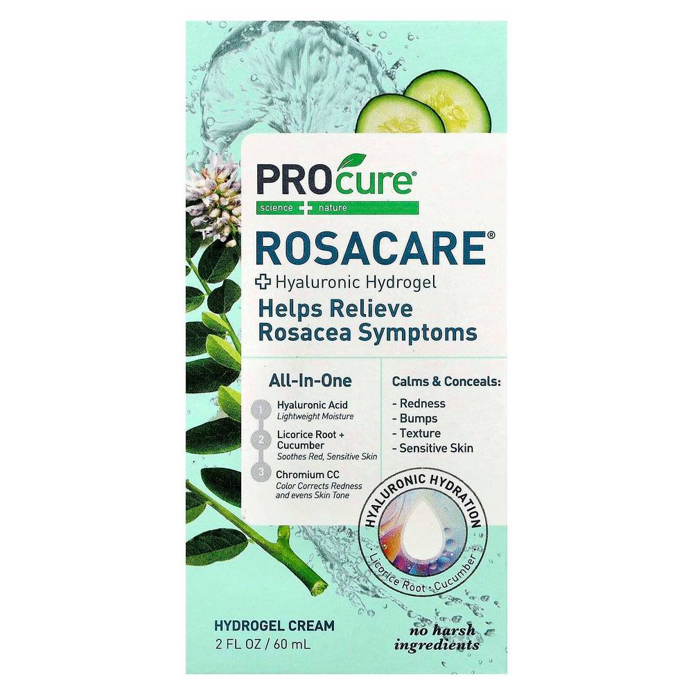 Procure, Procure, Rosacare, крем с гидрогелем, 60 мл (2 жидк. унц.)
