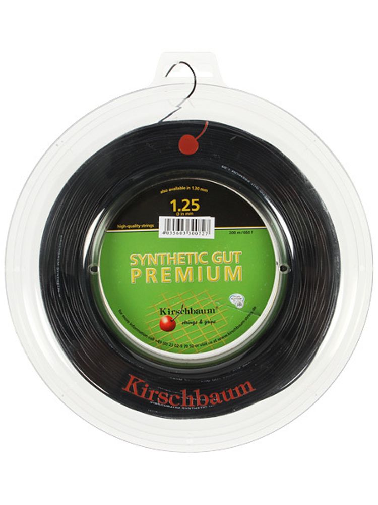 Теннисные струны Kirschbaum Synthetic Gut Premium (200 m)