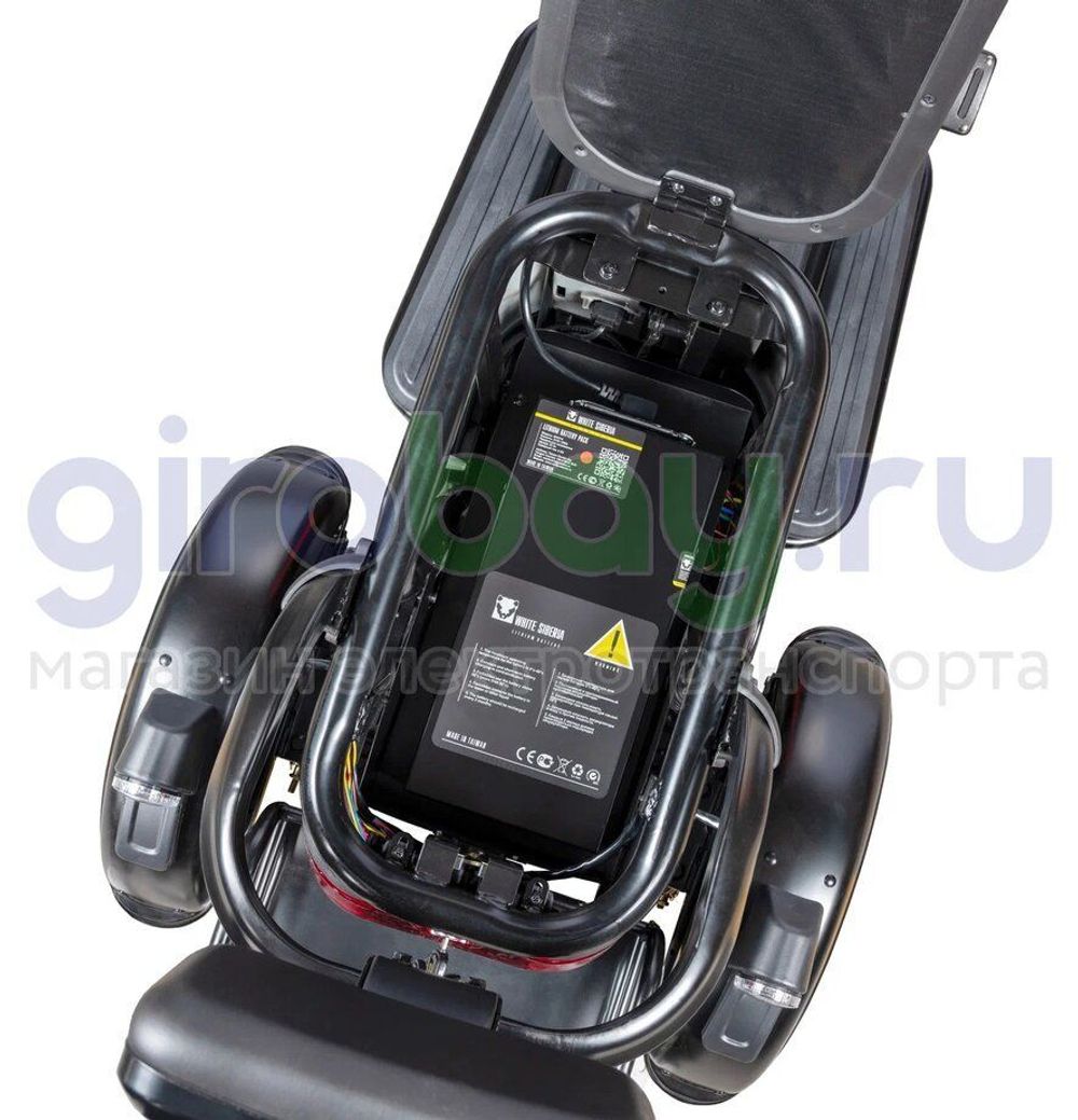 Электроскутер WHITE SIBERIA SIBTRIKE L 2000W фото 8 фото №10