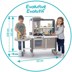 Smoby - Мини-кухня Tefal Evolutive с регулировкой высоты 312305