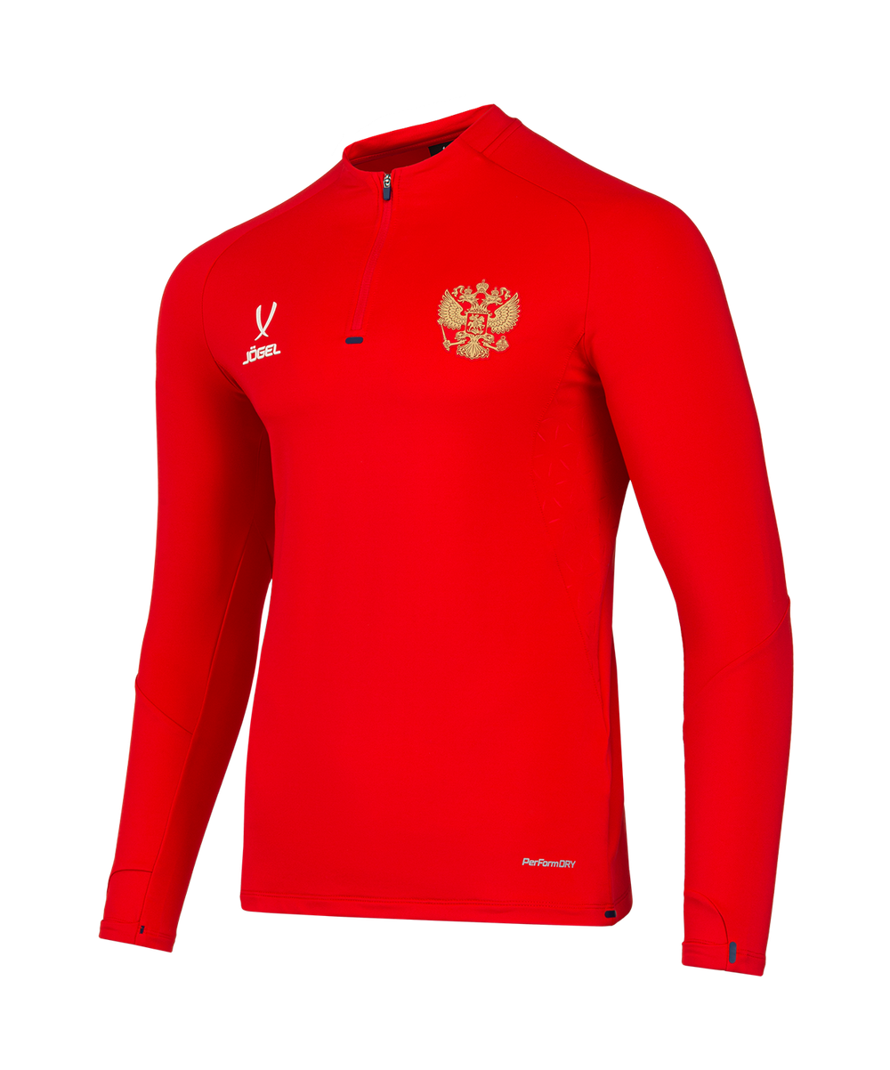 Джемпер тренировочный JÖGEL NATIONAL PerFormDRY Training Zip Top, красный