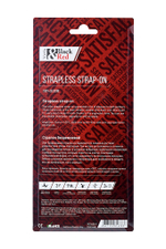 Безремневой страпон Toyfa Black&Red красный 35 см