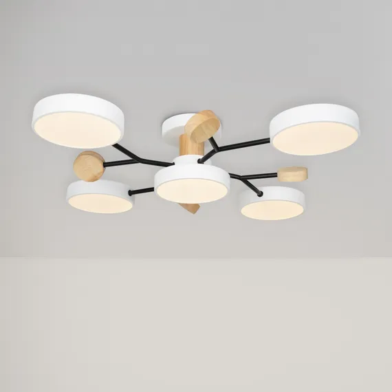 Потолочный светильник FR6119CL-L60W Корона / Crown 55 Вт LED Freya fr6119cl-l60w