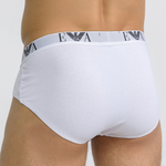 Набор из 3 разноцветных трусов-брифов Emporio Armani (Размер: XXL) (Цвет: разноцветный)