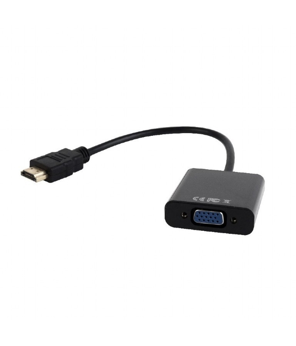 Gembird-Cablexpert Переходник HDMI-VGA, 19M/15F (A-HDMI-VGA-03)