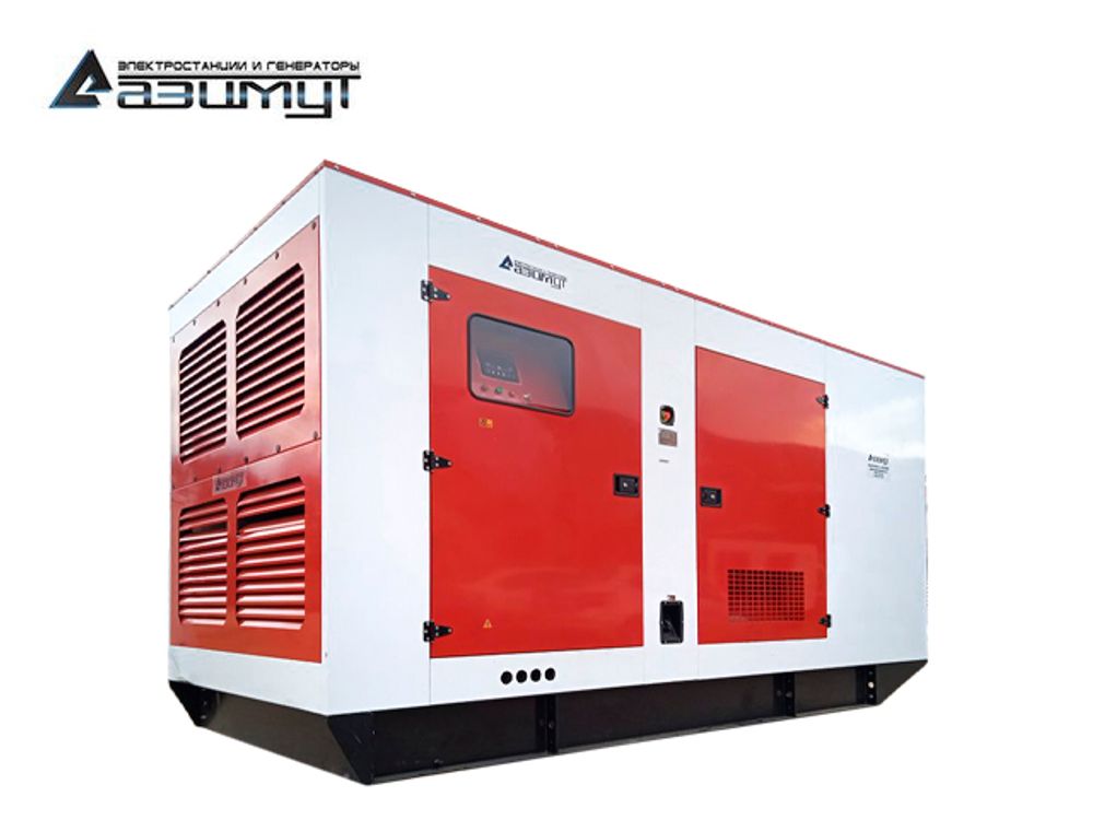 Дизельный генератор Азимут АД-400С-Т400-1РКМ16 Shangyan в кожухе
