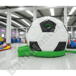 Коммерческий надувной батут «Футбольный мяч» с крышей, 4,5*4,5*5