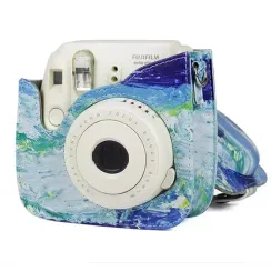 İnstax fotoaparat üzlüyü \ Instant Camera Case Mini 8 in1 bundle VAN GOG