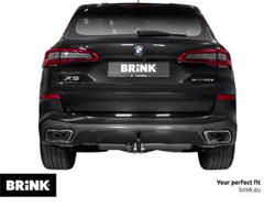 Фаркоп Brink (Thule) 665600 для BMW X5(G05, F95), X7 (G07) 2017-(паспорт и сертификат в комплекте)(без электрики)