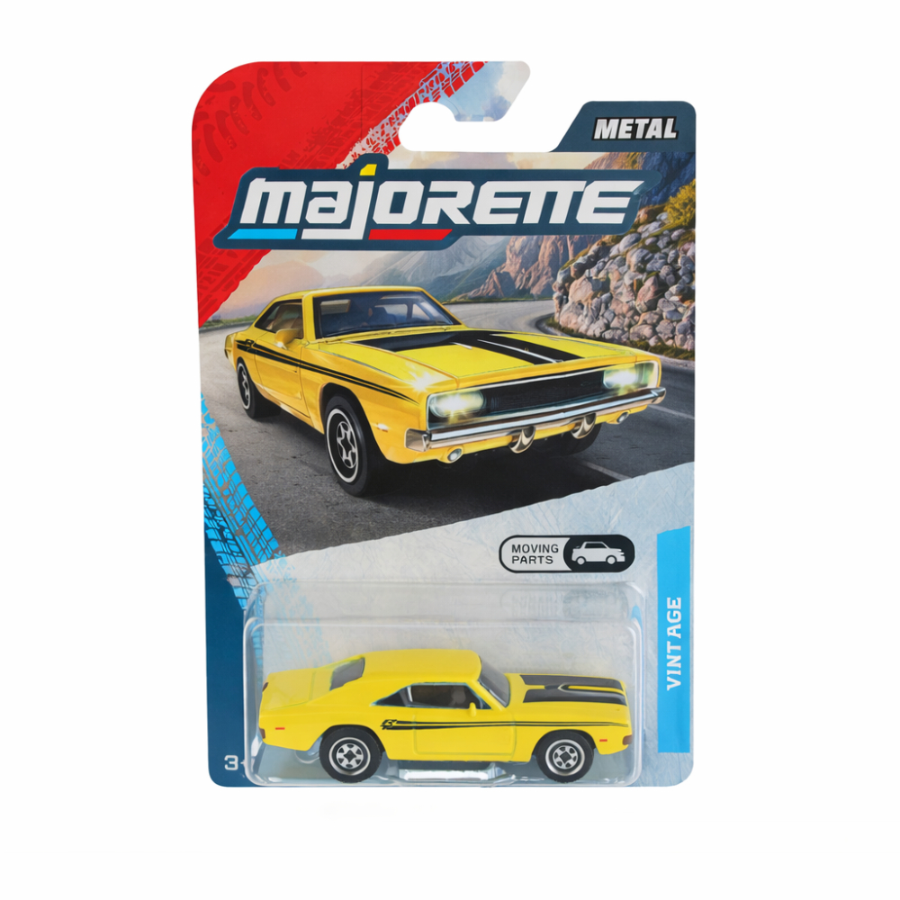 Металлическая машинка Majorette Vintage Dodge Charger 2000001 8 1:64 2000001 8 — фото 1