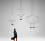 Подвесной дизайнерский светильник  Wireflow 0299 by Vibia