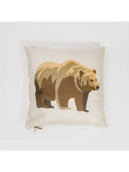 Подушка с наполнителем из кедровой стружки "Медведь"