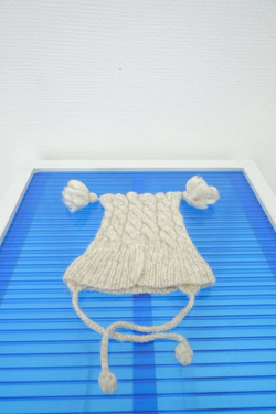 Шапка вязаная от 0 до 3 месяцев