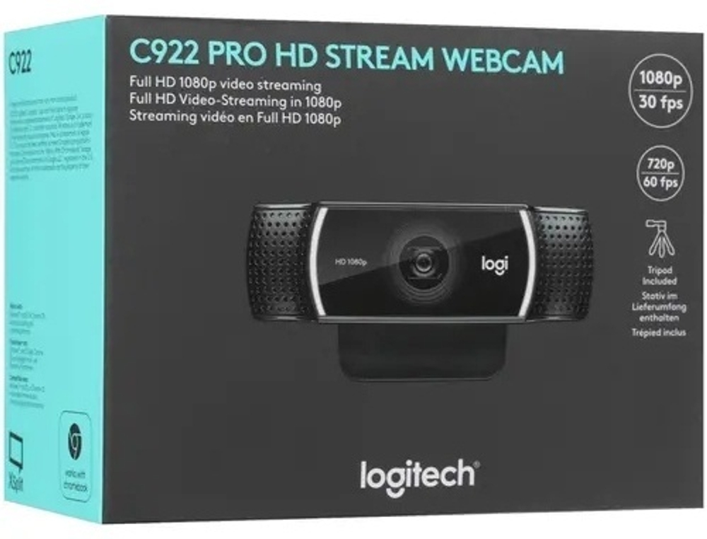 Веб-камера Logitech C922 Pro Stream