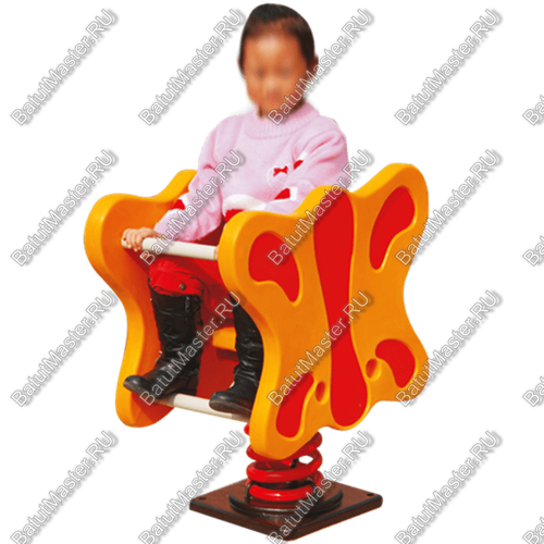 Качалка для детей для игровых комнат, площадок "Бабочка"