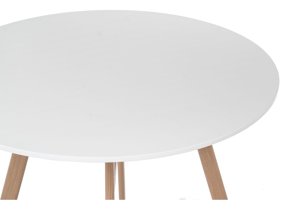 Обеденная группа Арги 90 light purple / white / wood