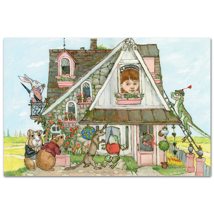 Алиса в Стране чудес. Выросшая Алиса в домике