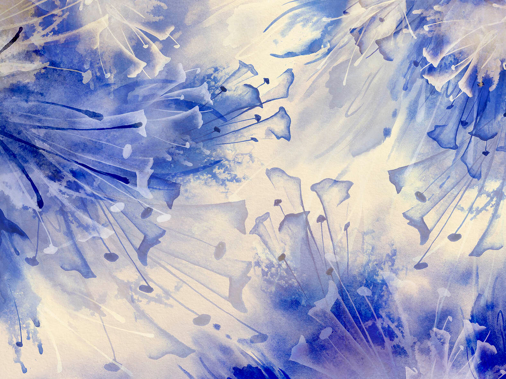 Дизайнерские обои Wall Street Azure