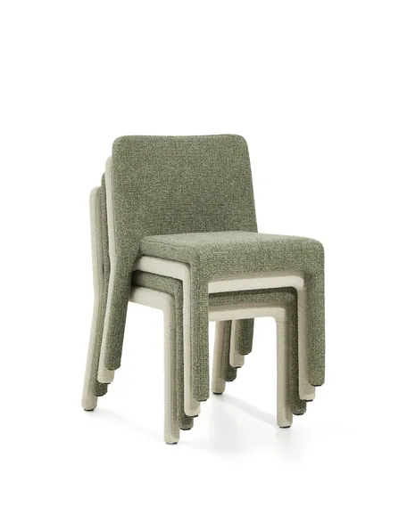 Стул Loria, бежевый шенилл