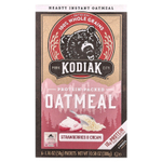 Kodiak Cakes, Овсянка с протеином, клубника и сливки, 6 пакетиков по 50 г (1,76 унции)