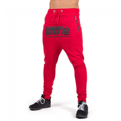 Брюки Gorilla wear Alabama Drop Crotch Joggers - Red