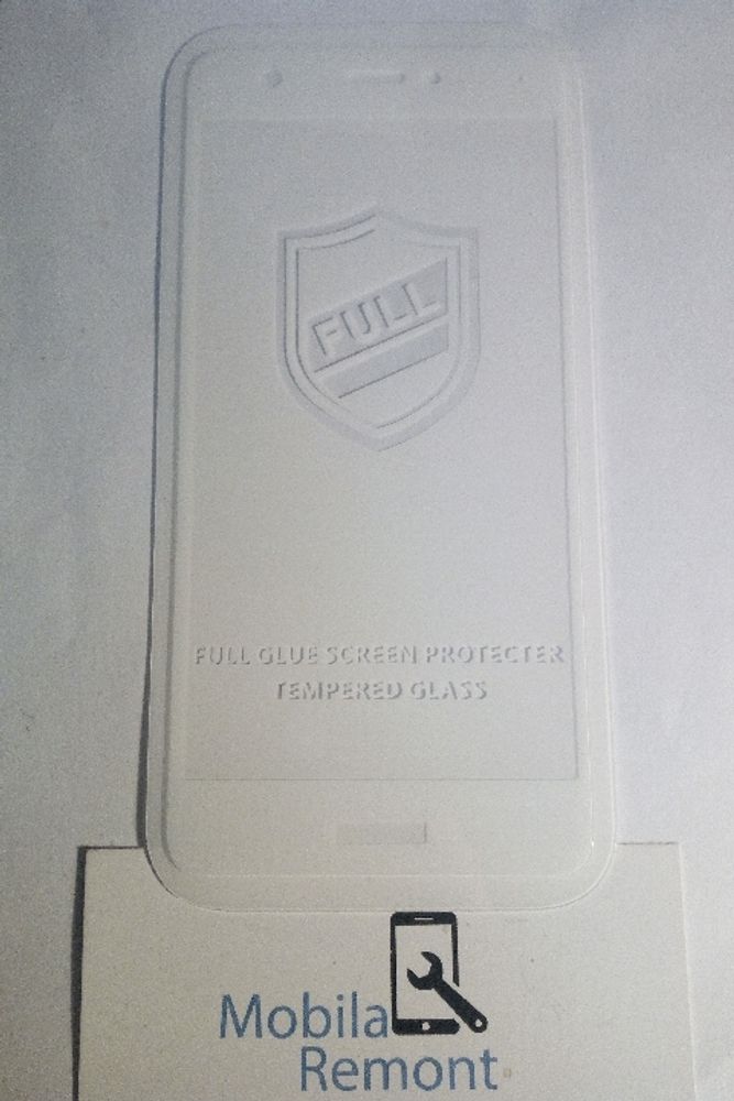 Защитное стекло &quot;Полное покрытие&quot; для Huawei Nova Белое