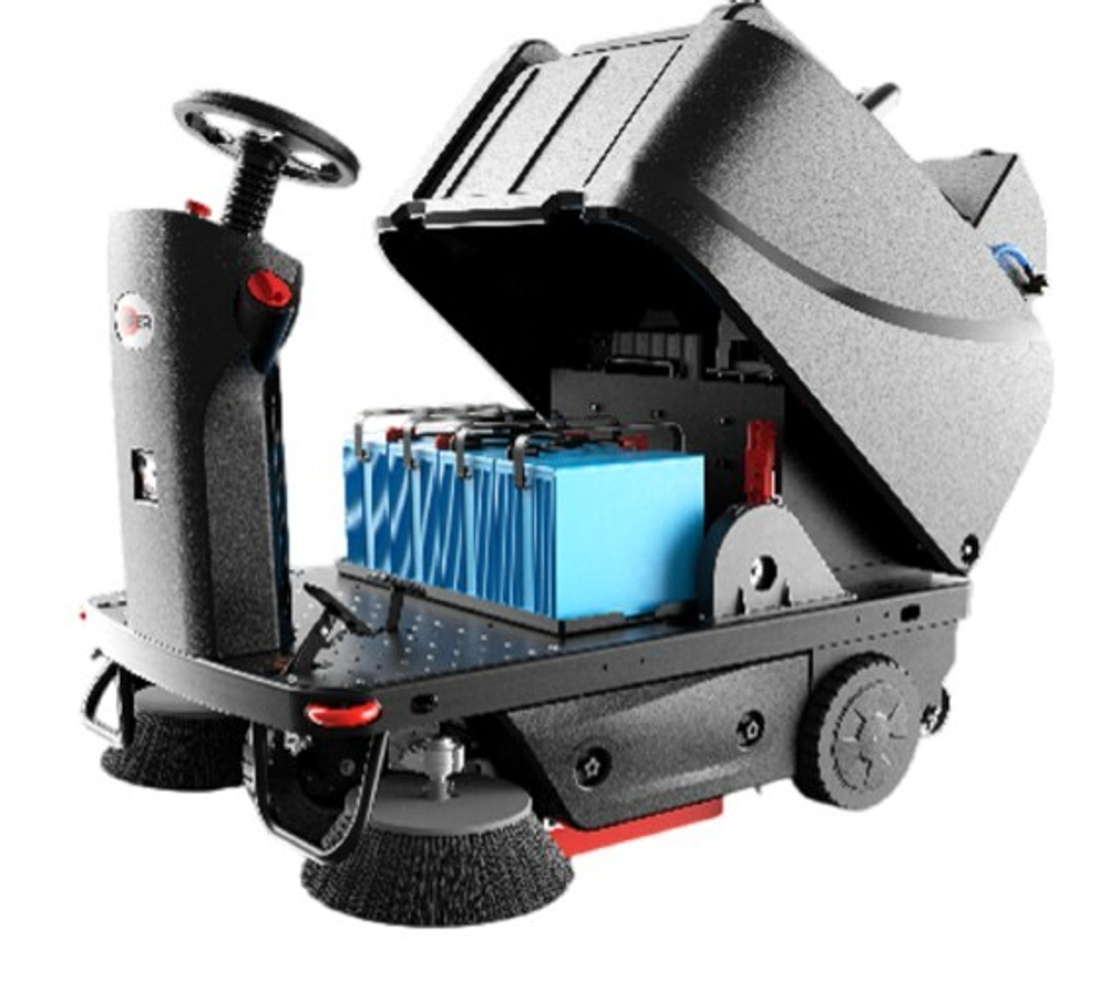 Машина подметальная NILFISK 1300 Li-ion с сиденьем для оператора (АКБ 160Ah) 50000748-Li-ion160