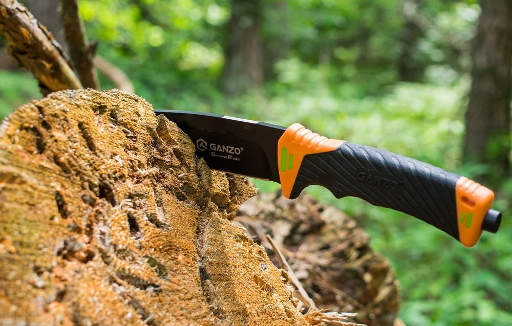 Нож Ganzo G8012 пустынный желтый, G8012-DY