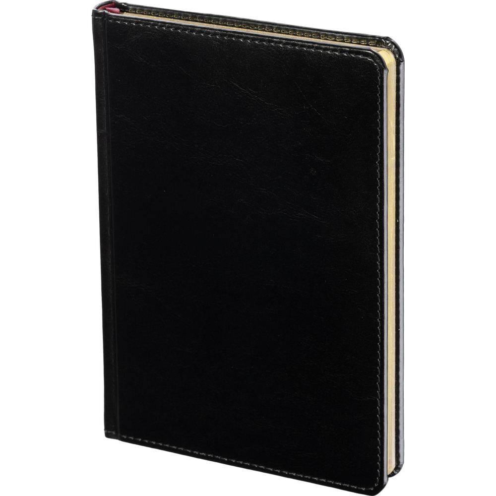 Ежедневник недатированный черн,А5,145х205мм,136л, Sidney NEBRASKA 3-128/02