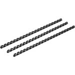 Пружина для переплета пластиковая "BC012", 12 мм, 100 шт/упак, черная