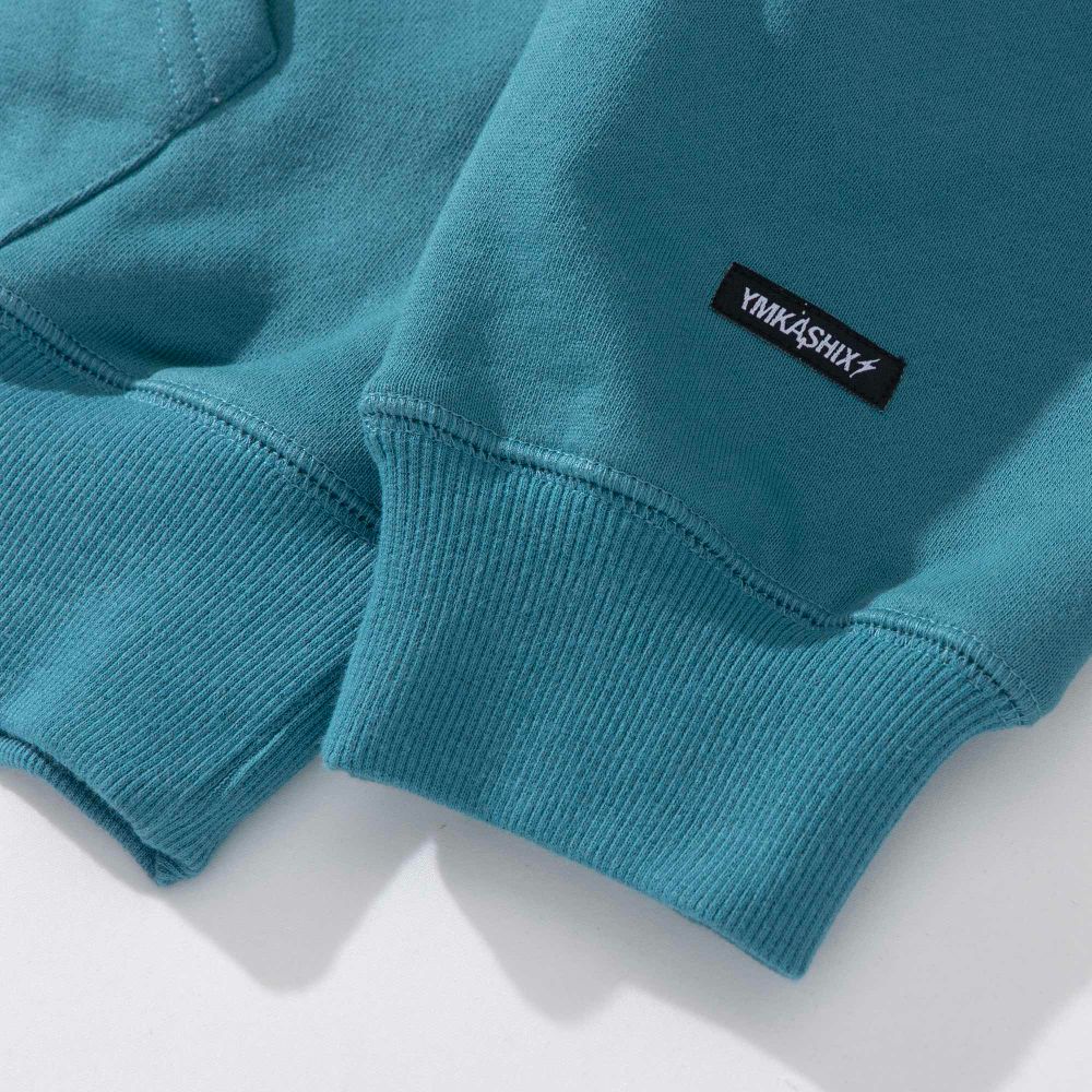 Худи YMKASHIX Hellcome Firedise Темно-Зеленый