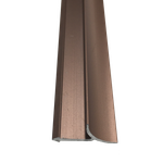 Алюминиевый универсальный профиль для отделки внутренних углов Розовый матовый