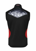Жилет KV+ PREMIUM unisex black/red/white, 23V148.3
