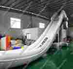 Надувная водная горка на надувной опоре «Универсальная», 7,5*2*4,5 м