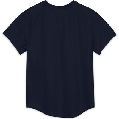 Футболка для мальчика теннисная Nike Court Dri-Fit Victory SS Top B - obsidian/obsidian/white