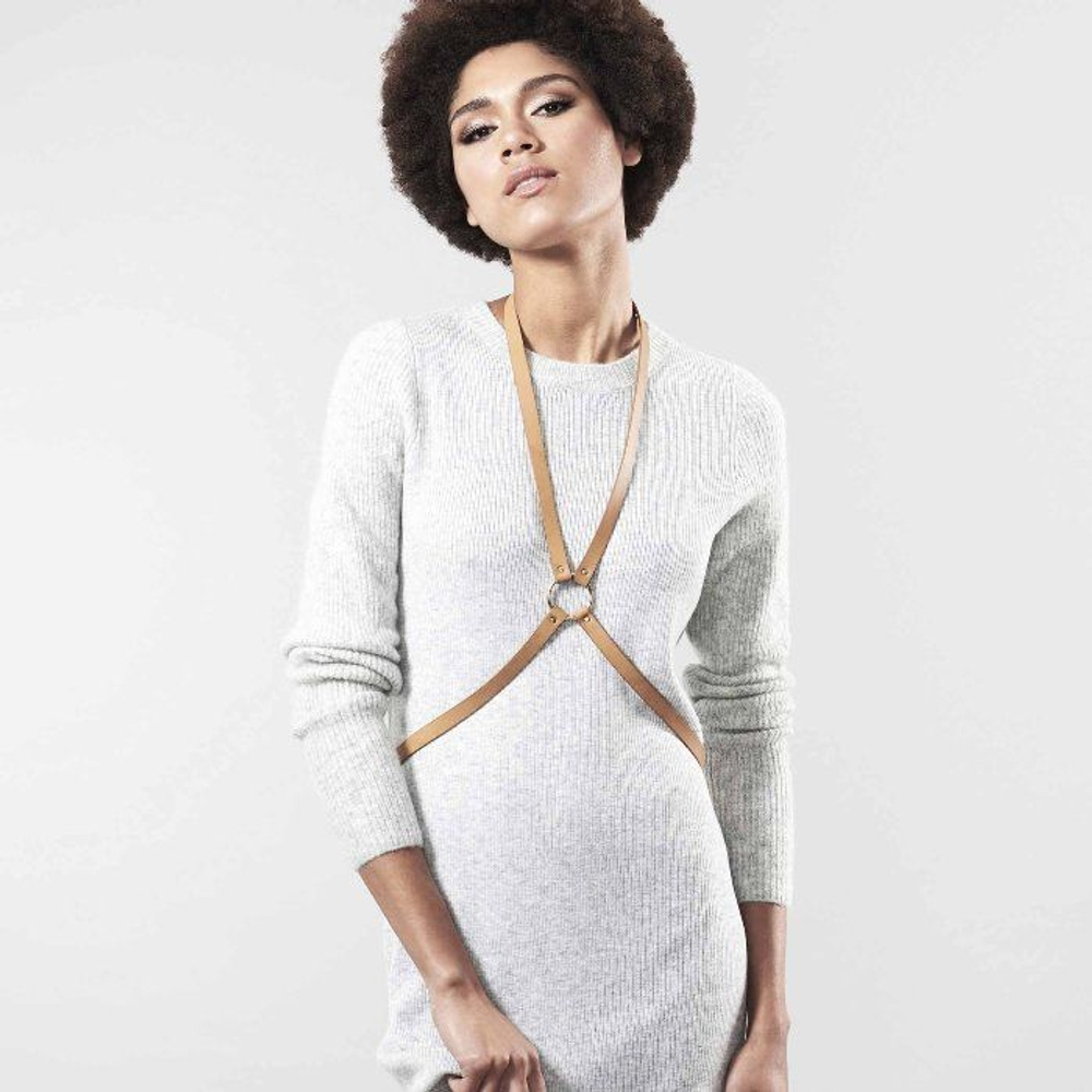 Коричневая портупея MAZE-8 Harness (Цвет: коричневый)