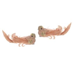 GAEM Изделие декоративное "Птичка", L11 W4 H4,5 см, 2в.