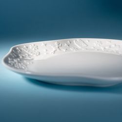 НАБОР ФИГУРНЫХ ТАРЕЛОК ЗАКУСОЧНЫХ LEFARD "NUTCRACKER" 2 ШТ. 20,5*2 СМ (КОР=16НАБ.)