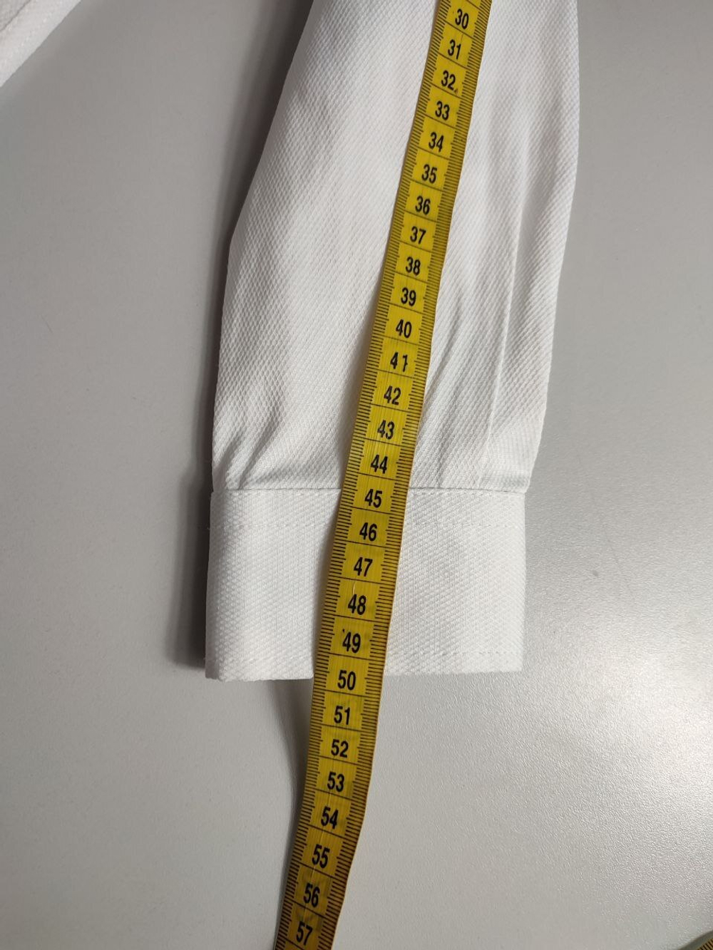 Рубашка светлая школьная, на 10 лет