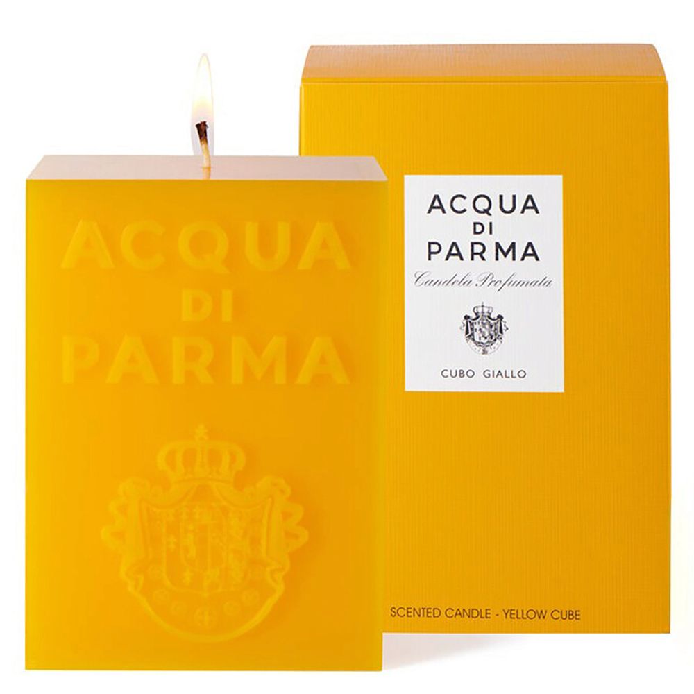 ACQUA PARMA CANDLE CUBE YELLOW 1 KG
