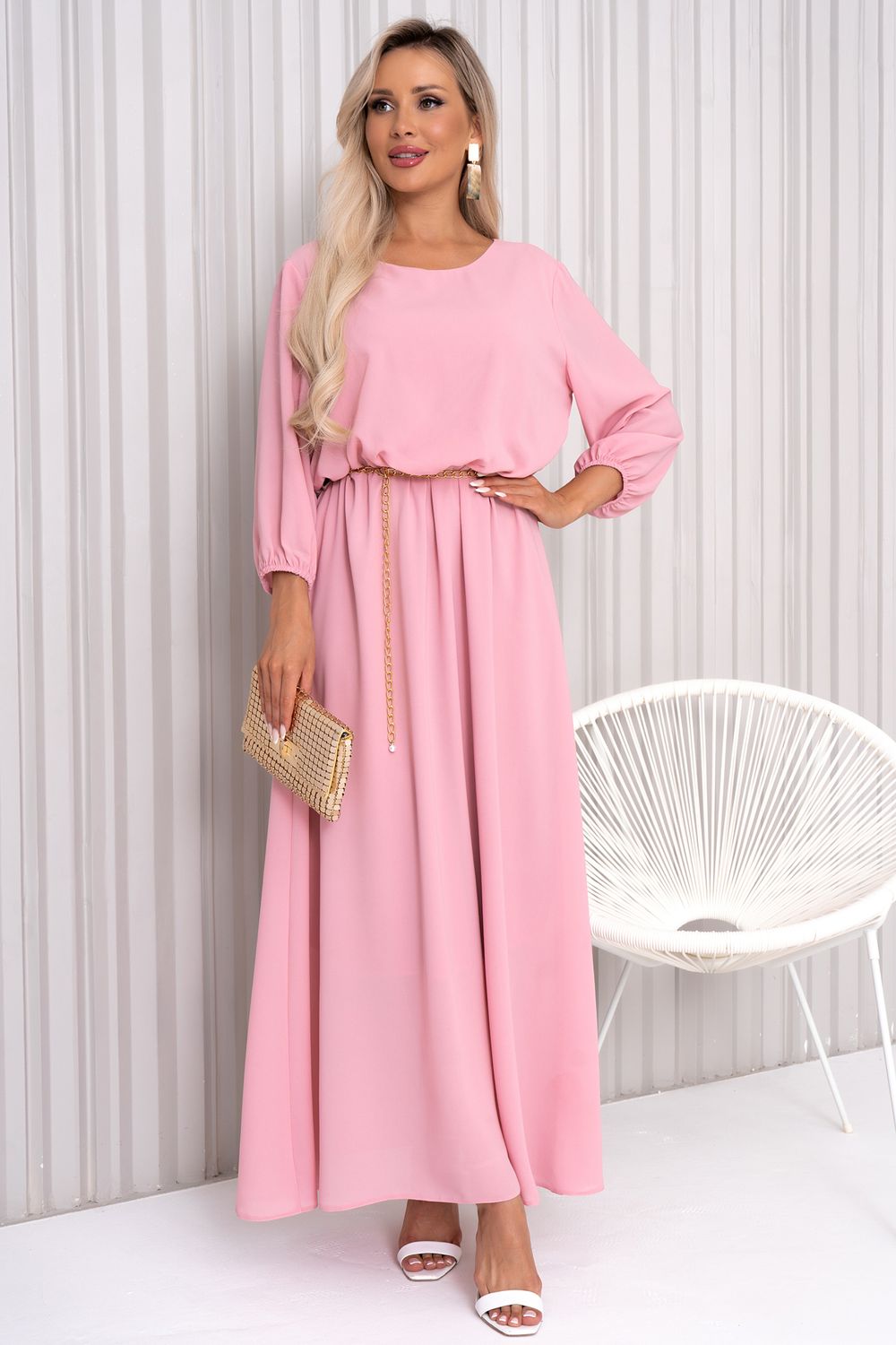 Платье Селеста (пудровый) Р11-1088/5 Nikol