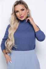 Водолазка Осенняя история (джинс) Б14556-20М LT Collection